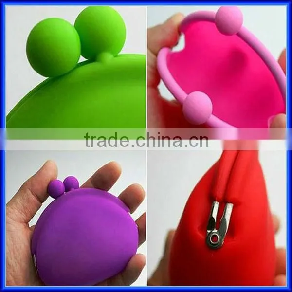 New product design silicone coin purse/rubber silicone purses/girl purses
