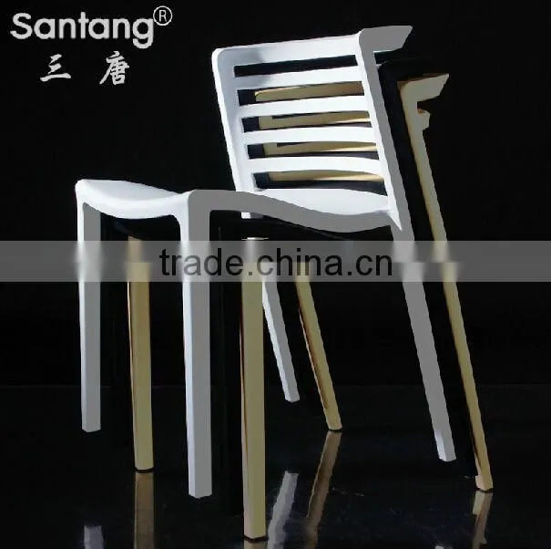 wholesale cheap full PP stacking padded hotel chair with wide back 1200