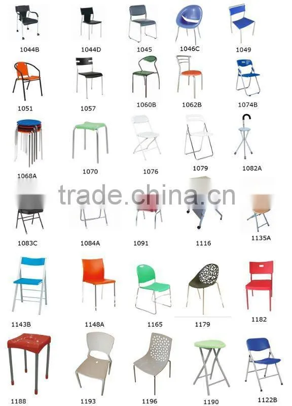 School Furniture Single Desk and Chair /school chair with writing board1008