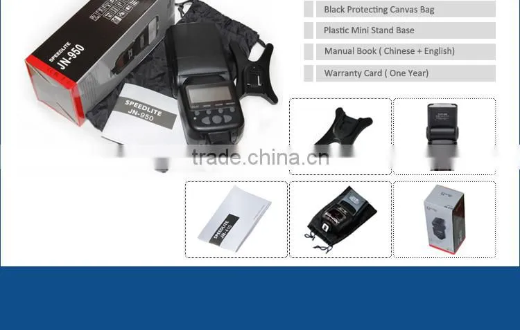 JN-410 Universal Flash Light Speedlite for Canon EOS 70D 5D Mark 1Ds Mark