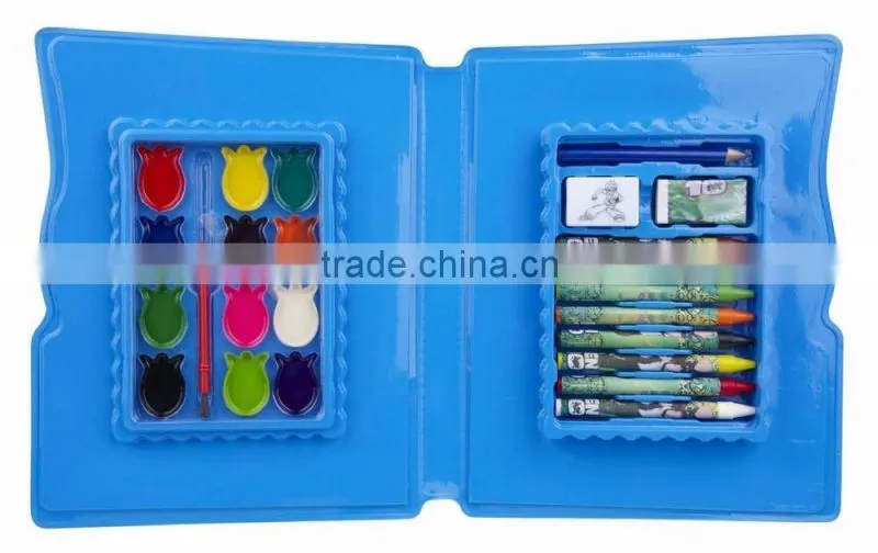 mini crayon stationery set for kids