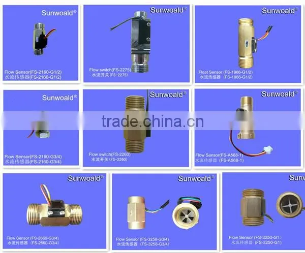 DN15 G1/2" Magnetic Water Flow Sensor