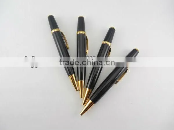 Heavy Mini Gold Clip Fat Metal Ballpoint Pen