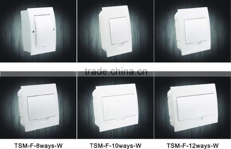 TSM white cable electrical meter distribution box equipment
