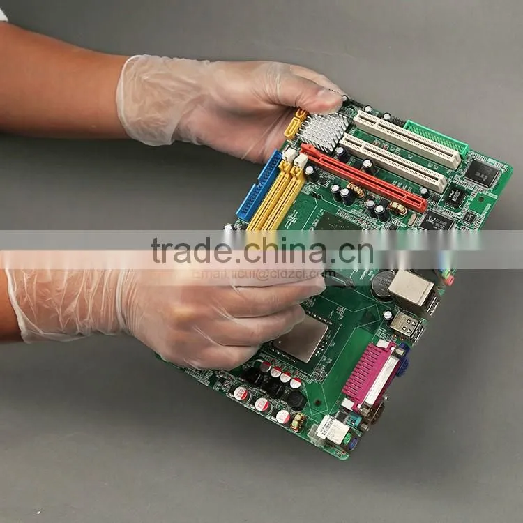 disposable PVC gloves for iphone clean