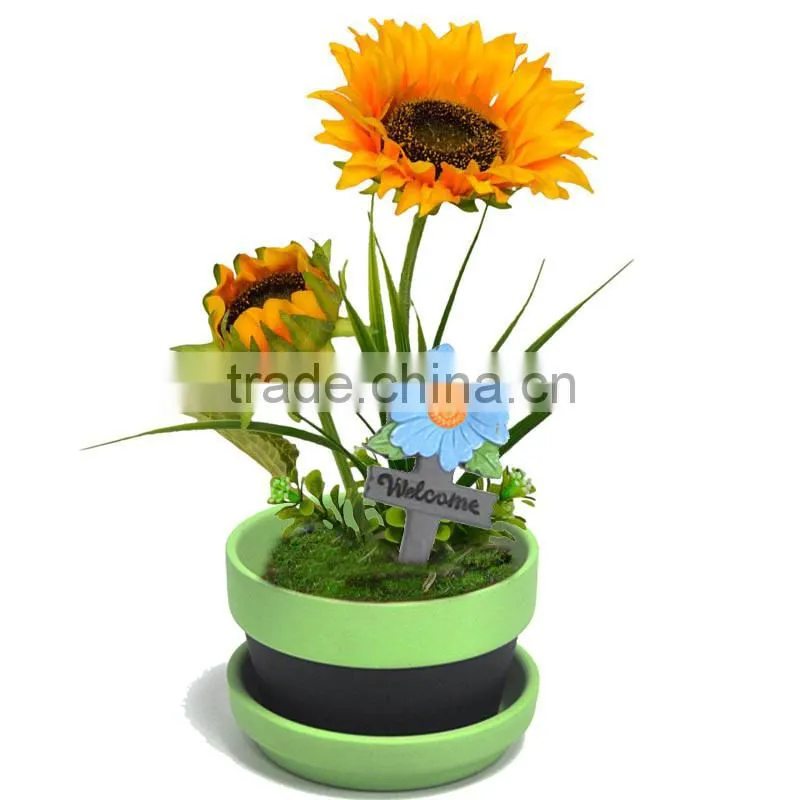 DESIGN YOUR OWN TERRACOTTA FLOWER POT WITH SAUCER