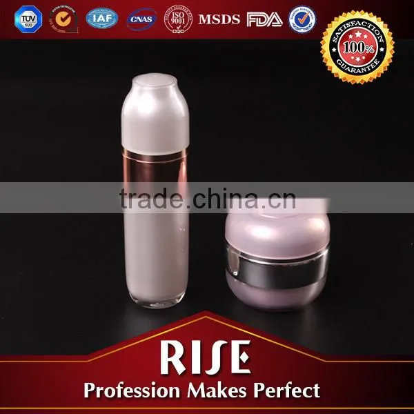RISEPACK TUV certified acrylic round cosmetic jars