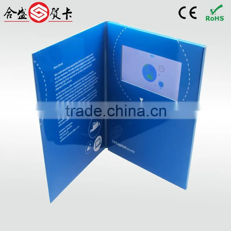 hesheng video book with lcd screen