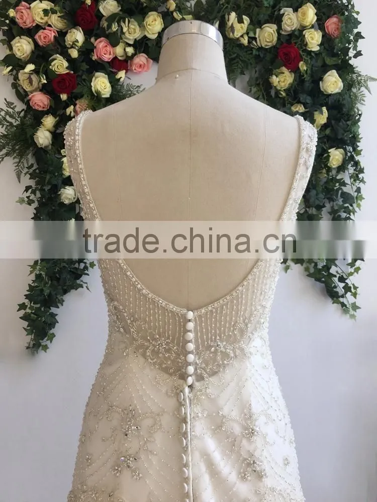 Best Quality muslim bridal wedding dress