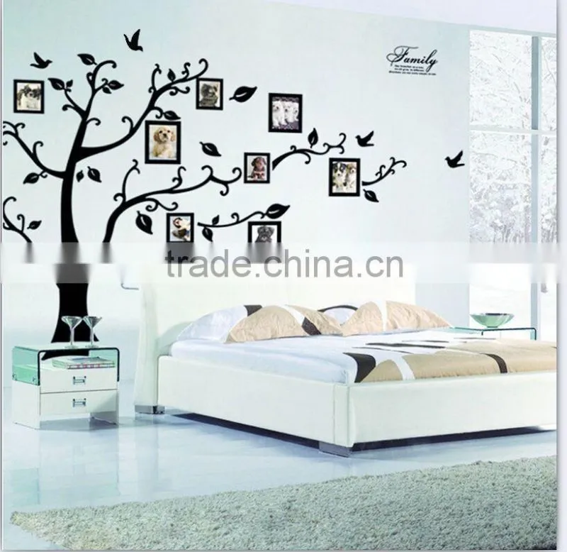 Large Mouth shape Removable Wall Sticker for kids room decorative