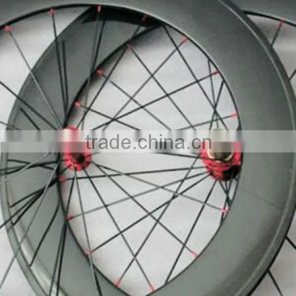 Glossy finish carbon road bicycle 700C*88mm rims