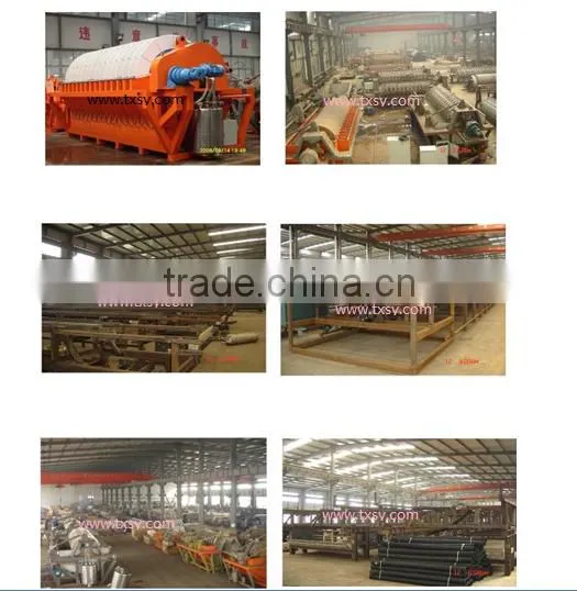 High efficiency gold concentrate dewatering - Ceramic vacuum filter