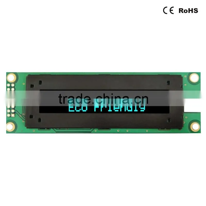 OLED display 20x2 bule character oled display module with multi-interfaces