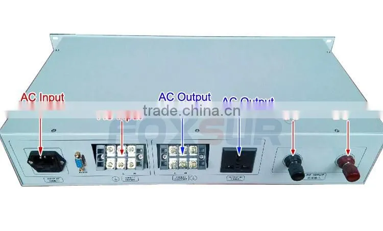 Off grid 19 inch 2U Rack Mount Pure Sine Wave Inverter for Industry and telecom 3500VA 3000W 48V dc to 110V ac with LCD display