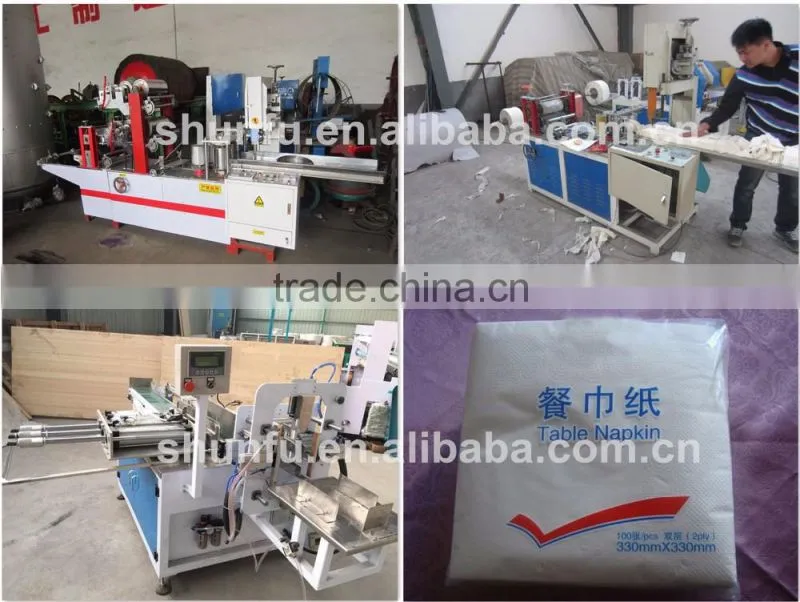 Qinyang city embossing napkin folding machine