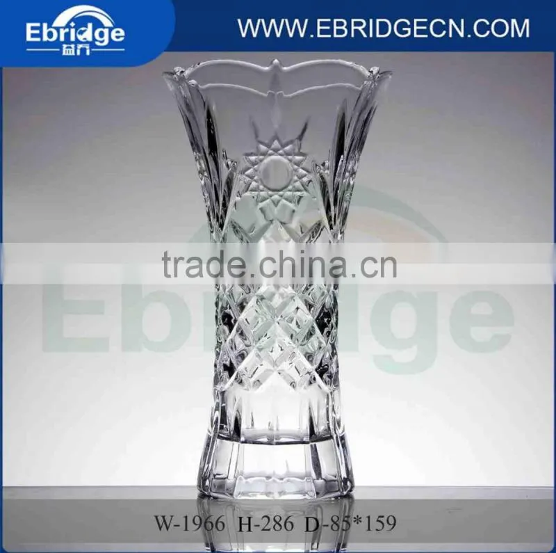 20cm high quality different types glass vase