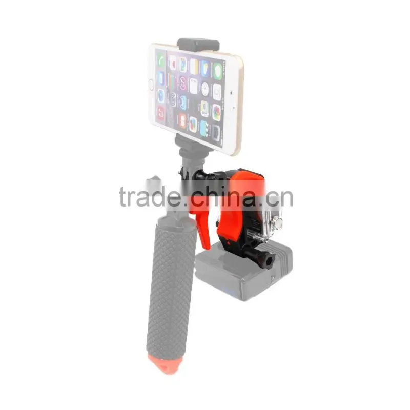 Telesin new released pistol trigger / shutter gun device for Go Pro dome port and floaty bobber