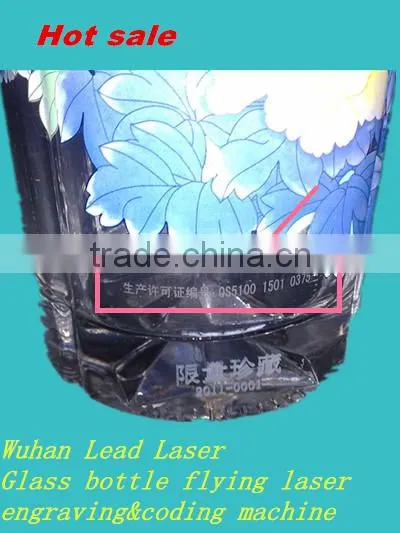 YAG flying laser engraver and coder machine