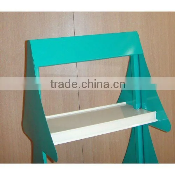 3 tiers tree shape paint display rack with good quality