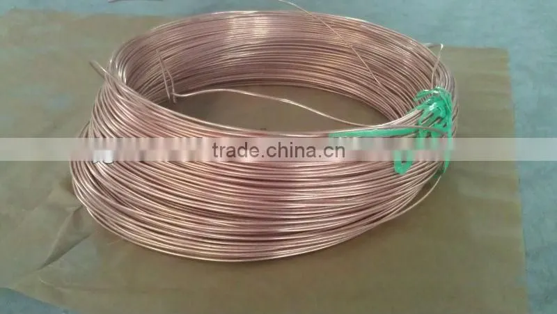 single wall copper coated steel pipe/tube