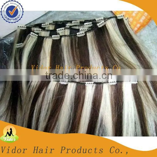 Clip In Full Head Hair Extensions