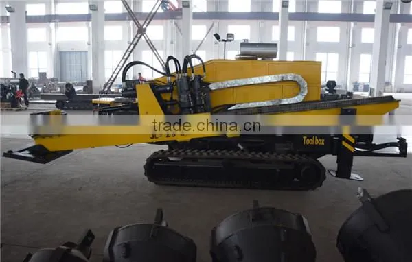 25 ton pullforce Rack and pinion JL-25 horizontal directional drilling machine for underground cable laying project
