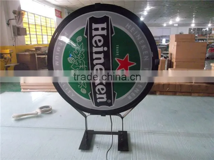 round light box