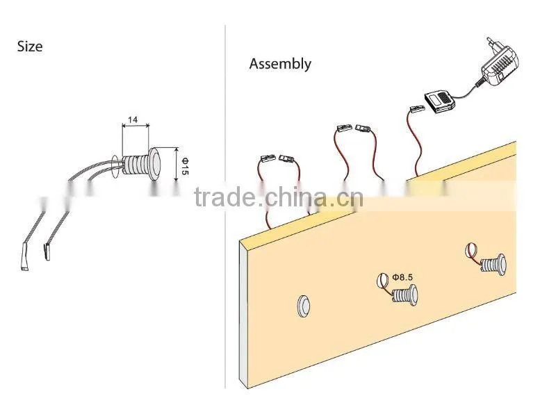 Waterproof LED decorative light