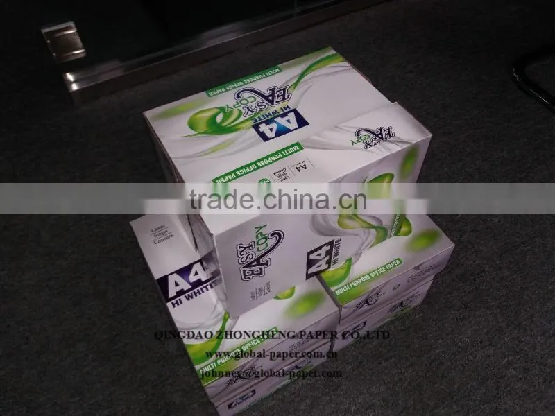 copy paper 8.5*13inch withe color A4 size copy paper