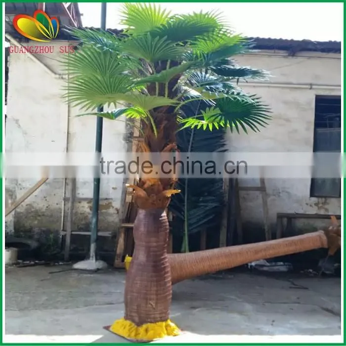 Factory price artificial palm tree decorative tree artificial fan palm tree