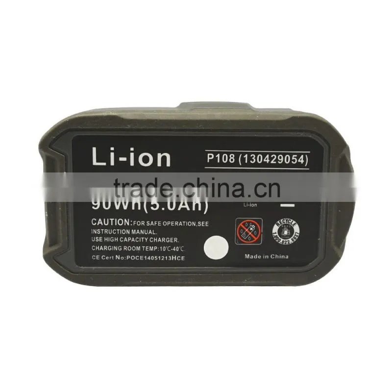 5.0AH One Plus P108 18V Lithium Battery for Ryobi P104 P105 P102 P103 P107 Ryobi Battery