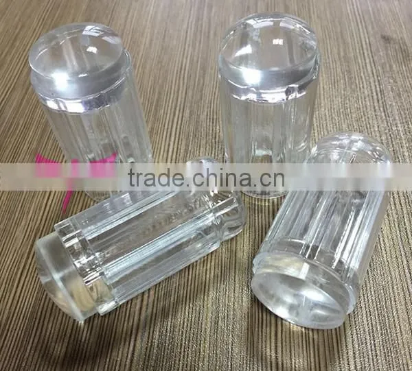 Amazing!!! Total clear clear nail stamper can see anything(clear head+clear holder)