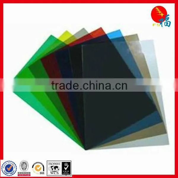 clear rigid colorful pvc film