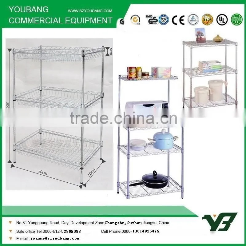 2015 hot sell layer epoxy wire storage rack