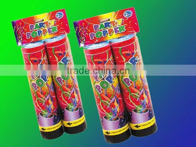 small spring party popper/confetti shooter/confetti cannon