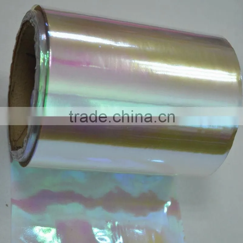 Red light Iridescent PET Plastic Film