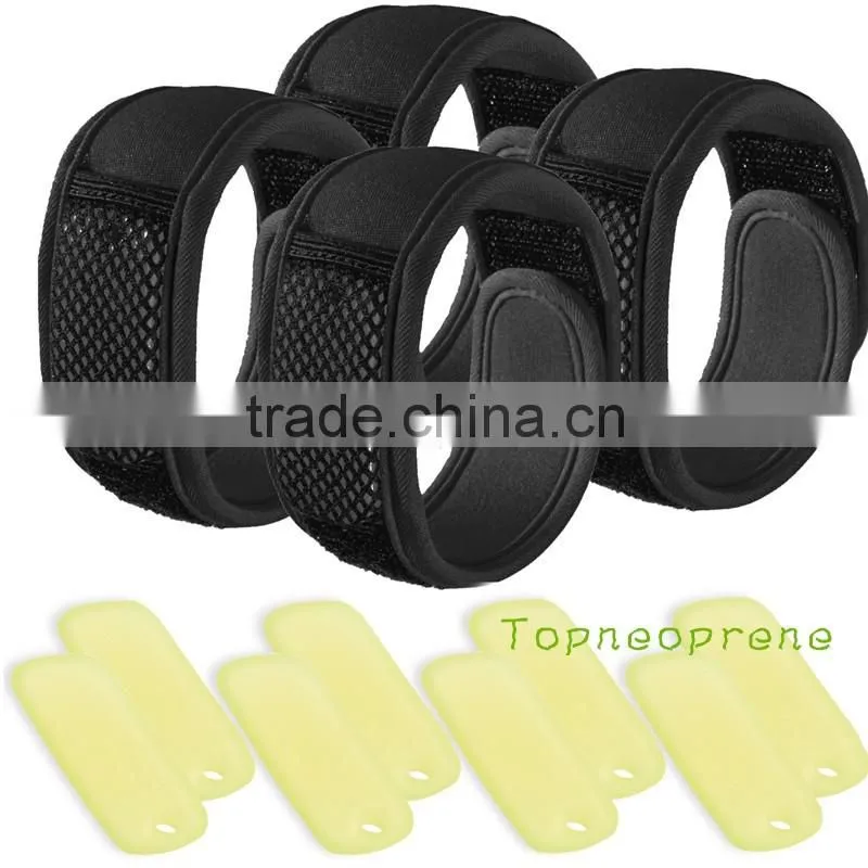 Neoprene mosquito repellent bracelet