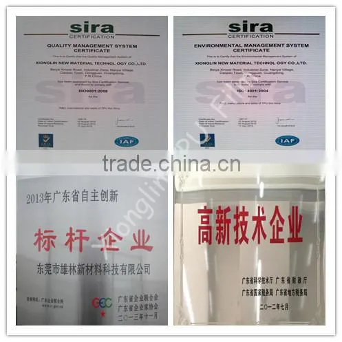 Dongguan mesh tpu for waterproof shower curtain materials