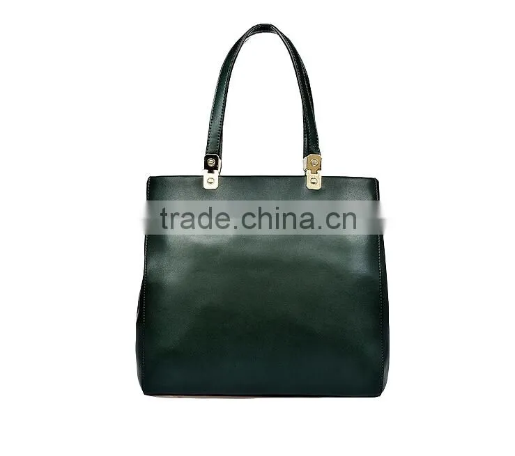 Tote leather bags woman lady handbag fashion genuine leather handbag
