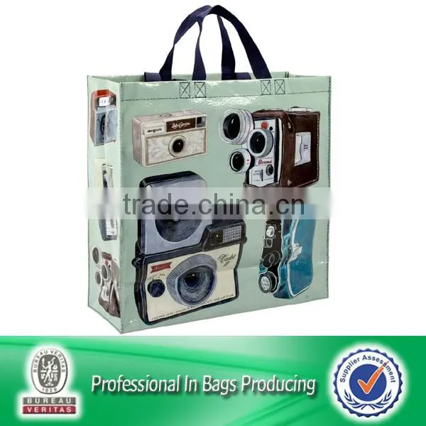 Lead-free Reusable Laminated Tote PP Woven Bag