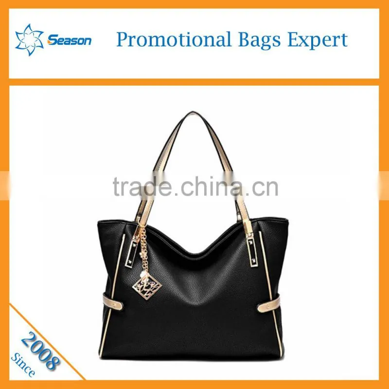 New Arrival Women's leather Tote Shoulder bag plain handbags ladies 2016