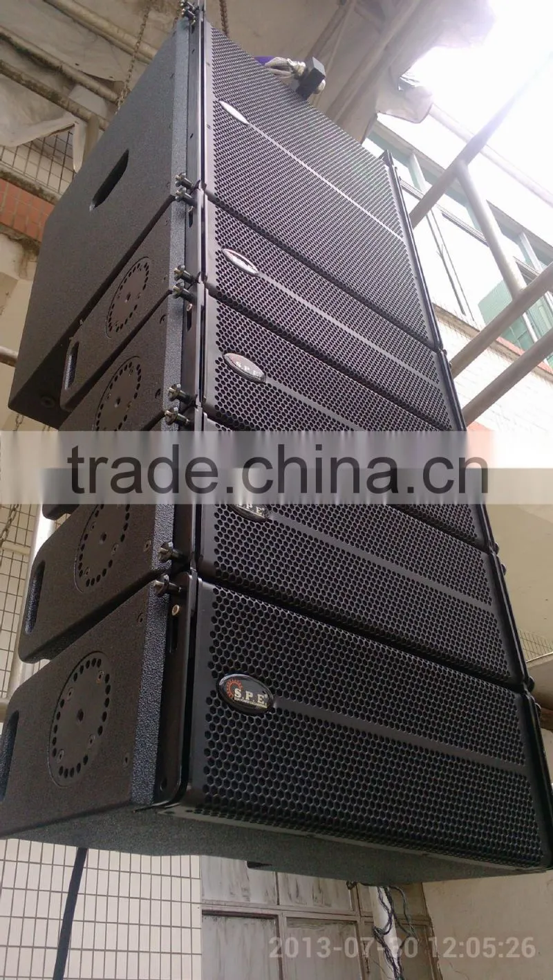 active line array speaker dual 6.5 inch 300w 124dB LA-1 spe audio