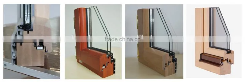 German wood double glazed inward swing window door design