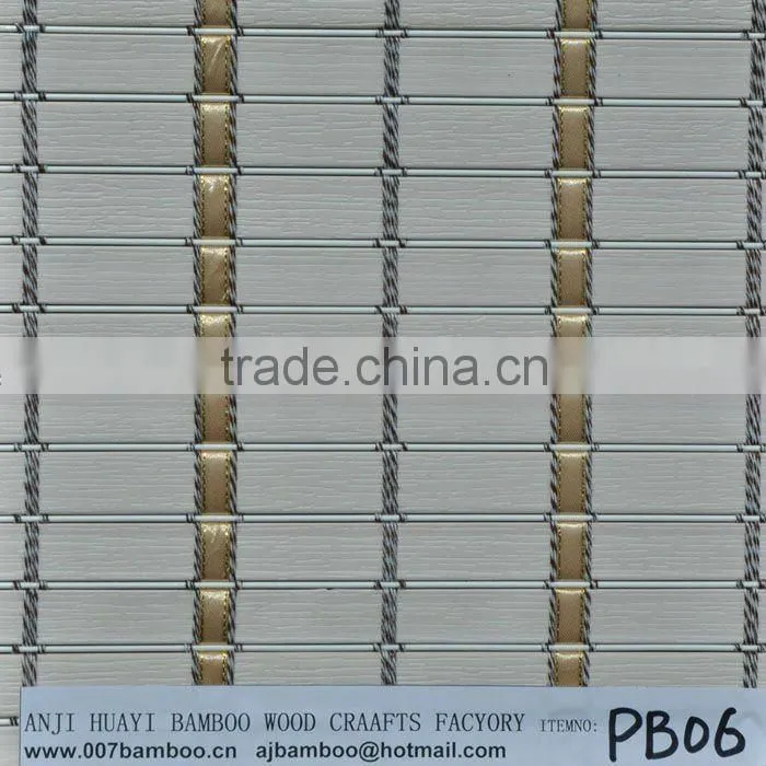 white pvc blind