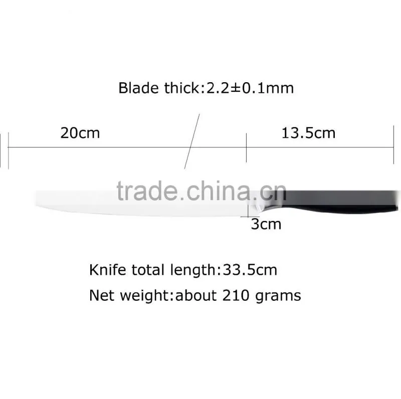 8-inch amazing stainless steel slicing knife with 430# handle