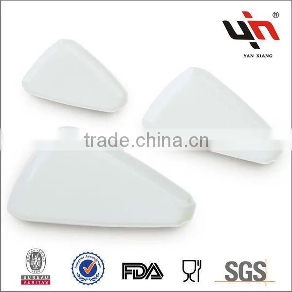 Stoneware Triangle Plate