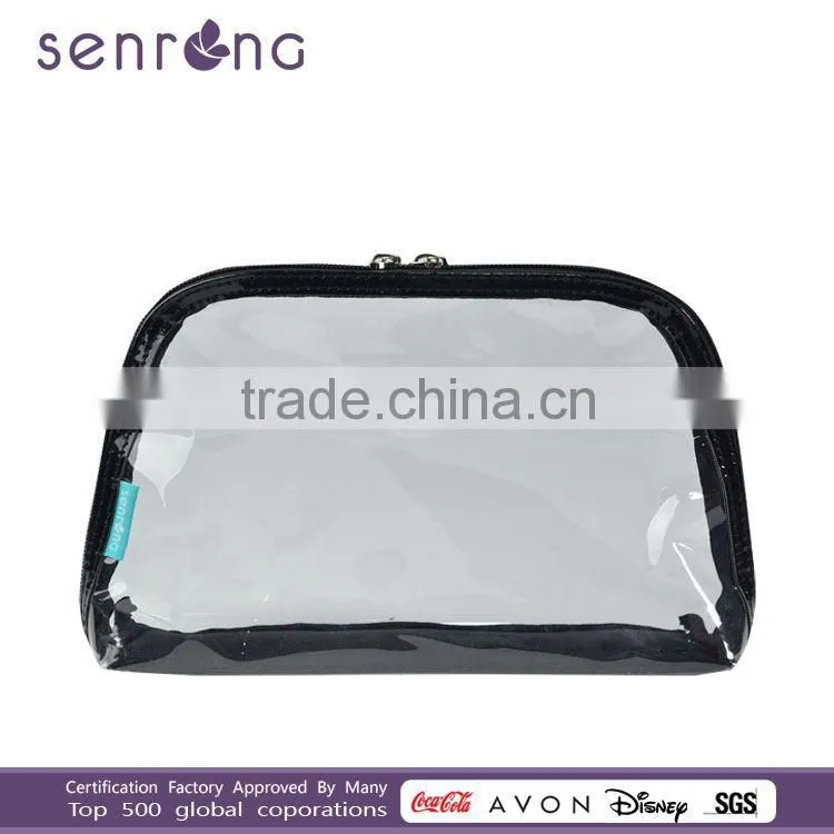 oblong cosmetic bag promotional fashion cheap bulk cosmetic bags