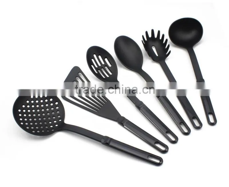 6pcs Black New Design All Nylon Cooking tool