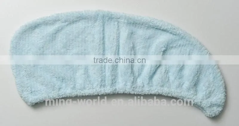 Super Absorbent Plush Microfiber Hair Drying Towel Wrap