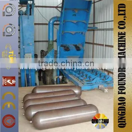 CE CERTIFICATION Oil Tank Shot Blasting Machine